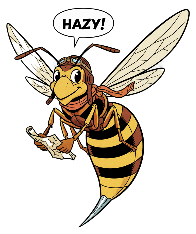 Hazy Hornet Logo